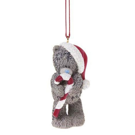 Candy Cane Me to You Bear Tree Decoration £2.99